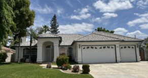 $3595 – 1900 Classen St., Bakersfield, CA 93312 Northwest Home with POOL & SOLAR For RENT!