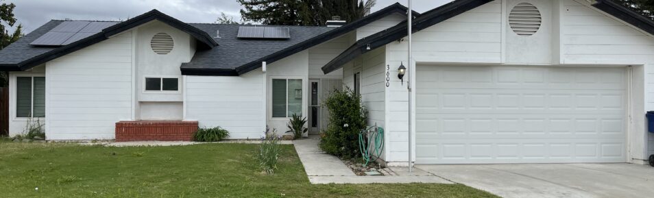 $2299 – 3600 Bedrock Dr., Bakersfield, CA 93311 Southwest Home with SOLAR COMING SOON For RENT!