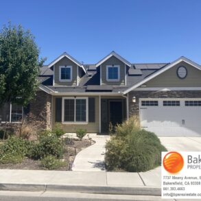 $2550 – 9414 Mountain Peak Ln., Shafter, CA 93263 Home with SOLAR Has Been RENTED!