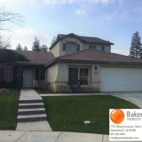 $1995 – 903 Island Park Ct., Bakersfield, CA 93311 Southwest Home has been rented!!