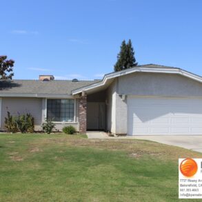 $1395 – 3520 Snowflake Ct., Bakersfield, CA 93309 Southwest Home Has Been RENTED!